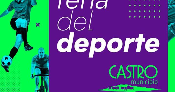 Municipio de Castro invita a participar de Feria del Deporte