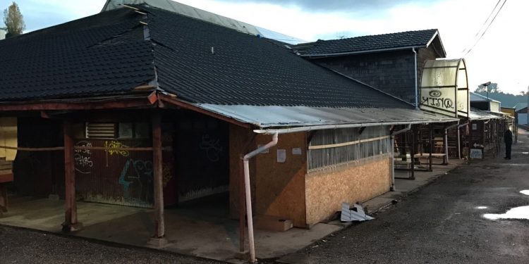 960 metros cuadrados de feria artesanal de calle Lillo está siendo intervenida