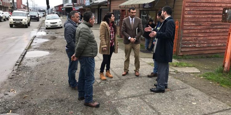 Municipio de Castro iniciará mejoramiento de áreas verdes en calle O’Higgins