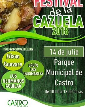 Municipio de Castro invita a participar de la primera versión del Festival de la Cazuela Chilota