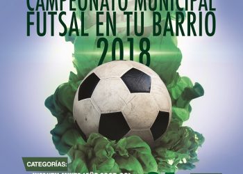 Futsal en tu barrio 2018 arranca este domingo 24 de junio