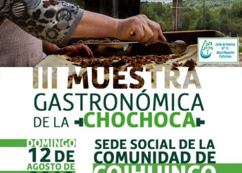 III Muestra Gastrónomica de la Chochoca se realizará este domingo en el sector de Coihuinco