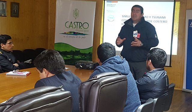 Castro preparado para simulacro de sismo y tsunami del 24 de Octubre