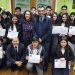 Castro Municipio celebra a los alumnos y alumnas de la provincia que obtuvieron bono de logro escolar.