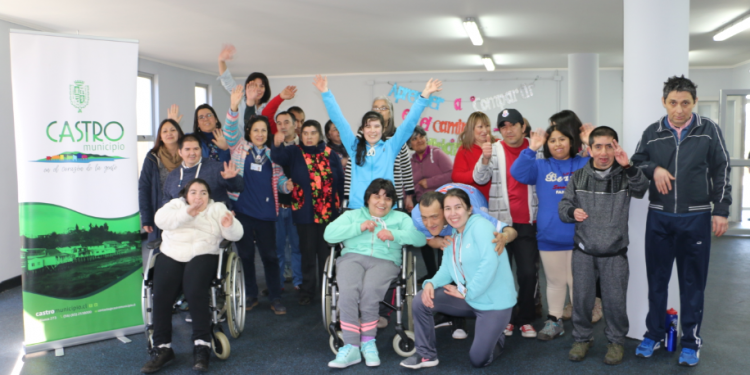 Oficina de inclusión finalizó el mes de la solidaridad con tarde recreativa