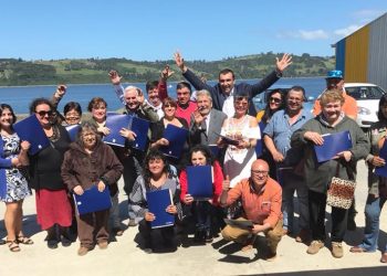 22 Locatarios de la feria Lillo reciben contrato de comodato por 25 años