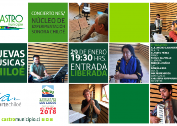 Tres conciertos realizarán en Chiloé el Núcleo de Experimentación Sonora Chiloé NES