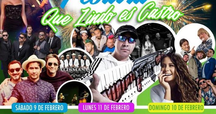 Castro Municipio invita a la III versión del Festival Que lindo es Castro