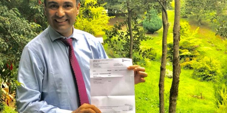 Alcalde Vera se sometió voluntariamente al test anti drogas