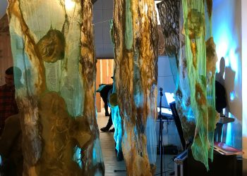 En Castro se inauguró la muestra de Arte y Textil El Jardín Secreto