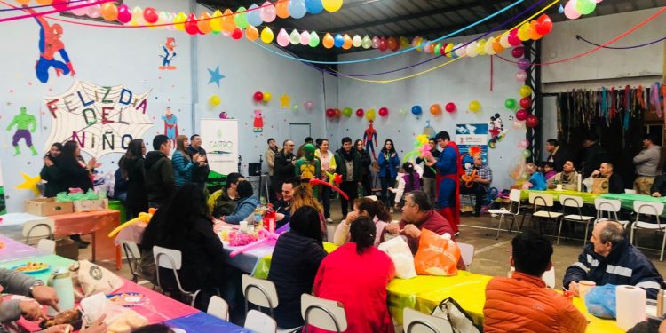 Municipio de Castro celebró el día del niño en Coihuinco y Gendarmería