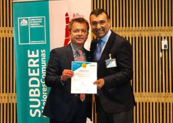 Castro recibió importante reconocimiento al buen manejo económico de la comuna.