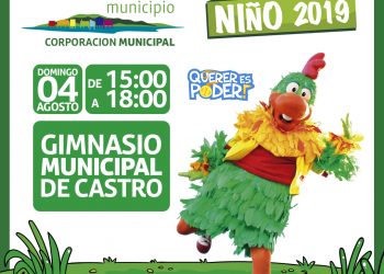 Castro Municipio celebrará el día del niño en toda la comuna de Castro