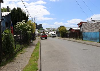 Avanza proyecto de reposición de veredas para sectores Clara Barton y Camilo Henríquez en Castro