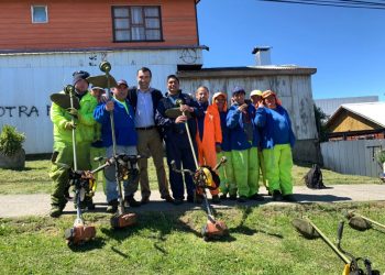 Por fin se les entrega dignidad a los trabajadores del ornato de la comuna.