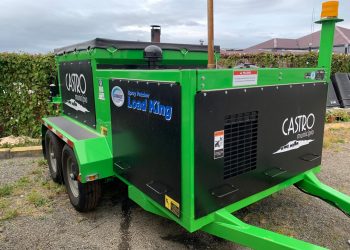 Con millonaria inversión municipal se adquirió máquina bacheadora