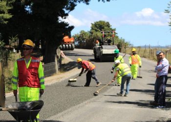 Avanza pavimentación en PidPid Alto Muro