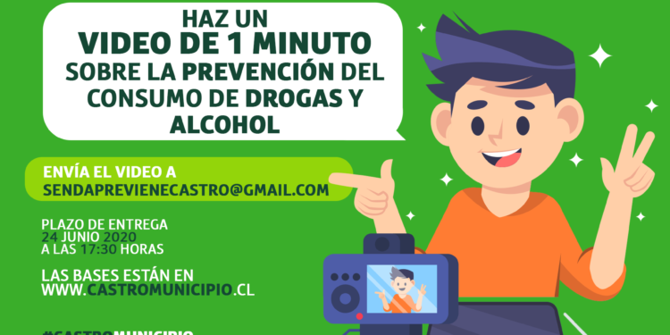 Castro Municipio invita a participar del concurso audiovisual SENDA TE CUIDA EN CUARENTENA