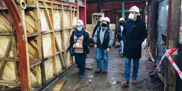 A full se trabaja en lo que será la nueva feria Lillo