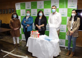 Castro Municipio entrega aporte en insumos de protección personal a Red de Salud Municipal