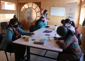 Usuarias de la Unidad de Intervención Familiar de Castro Municipio participan en el Programa de Formación, Capacitación y Empleo de CONAF