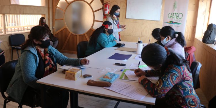 Usuarias de la Unidad de Intervención Familiar de Castro Municipio participan en el Programa de Formación, Capacitación y Empleo de CONAF