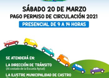 Castro: Segundo punto de pago de permiso de circulación presencial ya se encuentra en funcionamiento