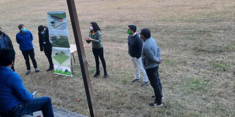 Castro: Paso a paso comienza a hacerse realidad el sueño de un nuevo estadio para los vecinos de Quilquico