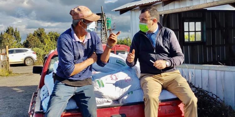 Castro Municipio entrega $36 millones en insumos agrícolas a usuarios de Prodesal