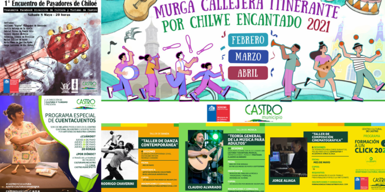 Los imperdibles culturales de mayo en Castro