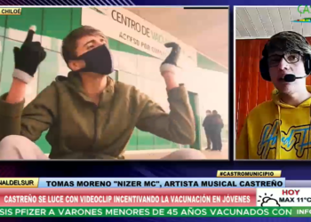 Joven castreño la rompe en las redes sociales invitando a vacunarse