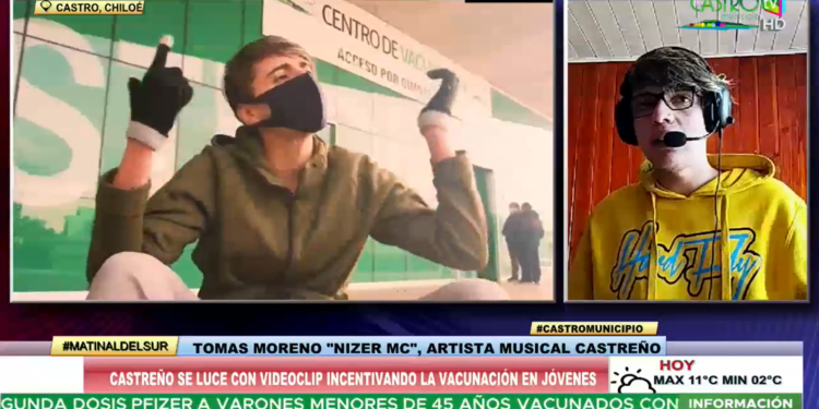 Joven castreño la rompe en las redes sociales invitando a vacunarse
