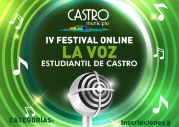Invitan a disfrutar de la 4ta versión del Festival de La Voz Estudiantil de Castro