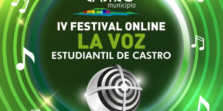 Invitan a disfrutar de la 4ta versión del Festival de La Voz Estudiantil de Castro