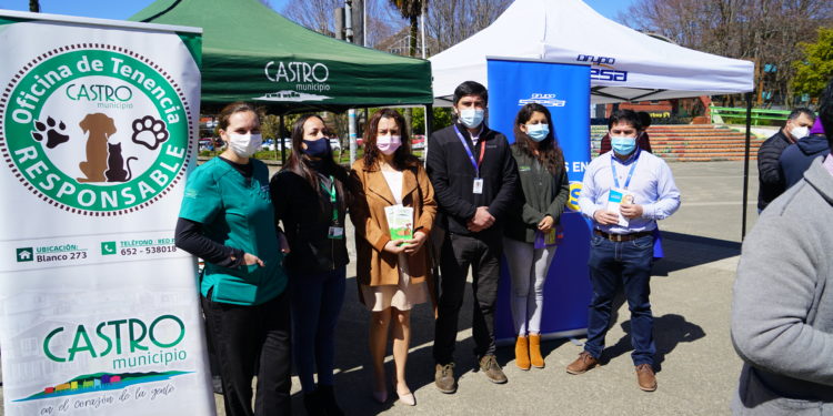 Castro Municipio apoya campaña para evitar ataques de perros a trabajadores