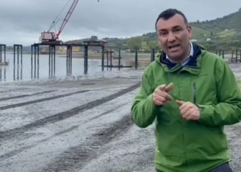 Avanza rápidamente construcción de la rampa en Rilán