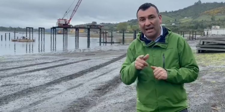 Avanza rápidamente construcción de la rampa en Rilán