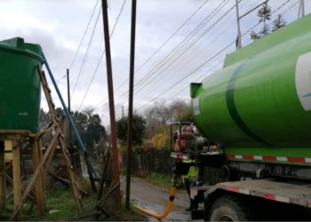 Castro Municipio abastece de agua a casi 100 familias de sectores rurales