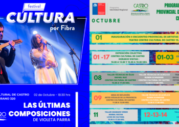 Festival “Cultura por Fibra” y II Encuentro Provincial de Artistas Visuales se toman los panoramas en Castro