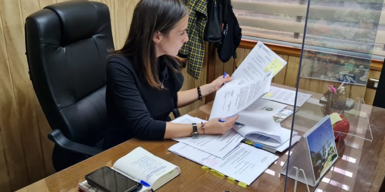 31 de marzo de 2022 tiene plazo final la empresa que realiza los trabajos en calle Manuel Ojeda