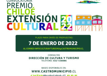 Este viernes comienza la convocatoria al Premio Extensión Cultural Chiloé 2022