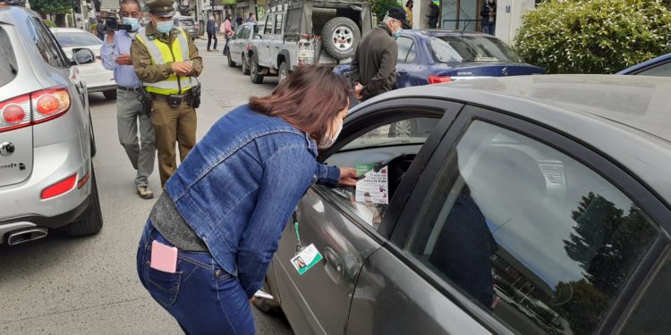 Castro Municipio realiza campaña sobre el uso del cinturón de seguridad