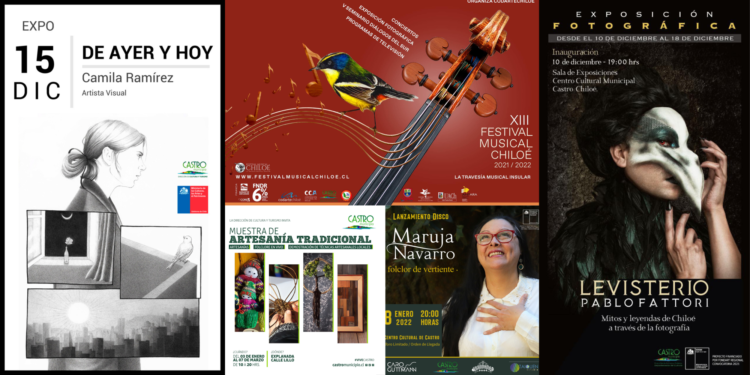 Castro celebra el nuevo año con el lanzamiento de discos folclóricos, músicos locales, exposiciones y muestra de artesanía tradicional