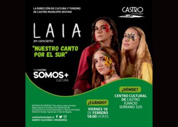 Centro Cultural de Castro recibirá a LAIA, banda emergente de folk chileno