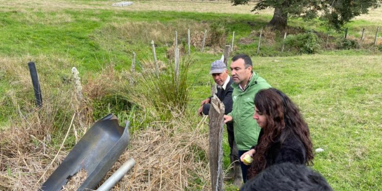 Alcalde Vera en terreno busca soluciones a problemática del agua para el consumo humano