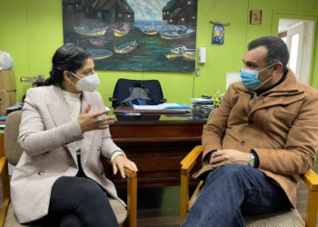 Alcalde de Castro planteó problemáticas de la provincia de Chiloé a la delegada regional