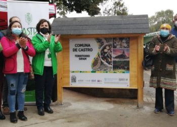 Inauguran en Castro primer letrero del Sello Sipam Chiloé