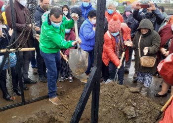Comenzó oficialmente el proceso de reconstrucción de viviendas afectadas por el mega incendio