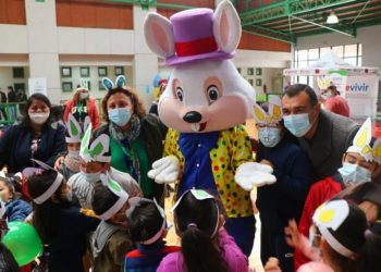 Más de cien niños y niñas disfrutaron de una jornada recreativa en Castro