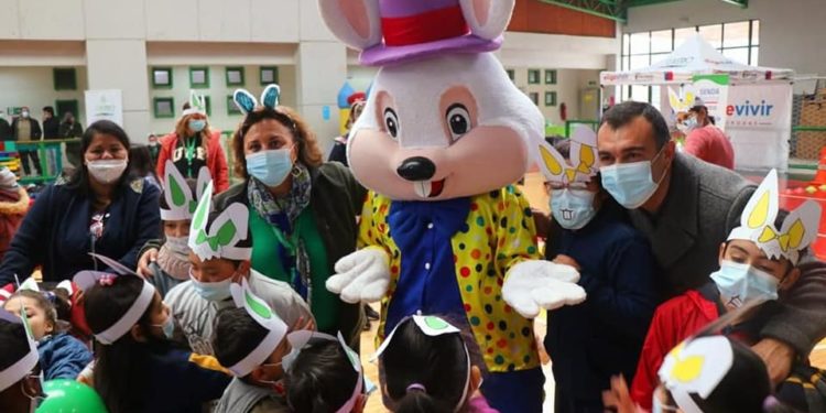 Más de cien niños y niñas disfrutaron de una jornada recreativa en Castro